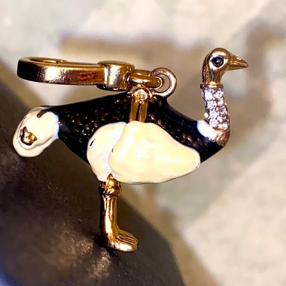 Juicy Couture OSTRICH Charm RARE BIRD - Picture 1 of 14